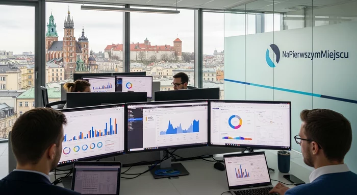 Pozycjonowanie stron Kraków – analiza SEO, widoczność i wzrost